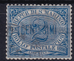 SAN MARINO 1894 - Canceled - Sc# 2 - Gebruikt