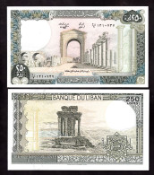 LIBANO 250 LIVRES  PIK 67E FDS - Liban