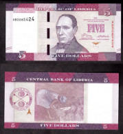 LIBERIA 5 DOLLARI 2016 PIK 31 FDS - Liberia