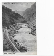 CPA - Viège -  Chemin De Fer Viège-Zermatt Et Les Rapides - Viège