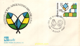 715453 MNH ARGENTINA 1988 COOPERRACION ARGENTINA-BRASIL - Ongebruikt