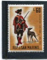 SAN MARINO - 1961  60 L   OLD HUNT  MINT NH - Neufs