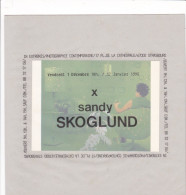 13  Photographies  Contemporaines Exposition 1989 & 1990 Strasbourg : Ian Paterson -Rasi - Coplans- Batho - Dheurle Ect - Europe