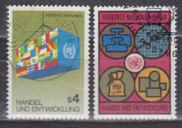 UNO-Wien  34/35 , O  (J 1966) - Used Stamps