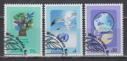 UNO-Wien  167/69 , O  (J 1981) - Used Stamps