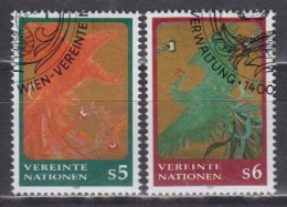 UNO-Wien  220/21 , O  (J 2000) - Used Stamps