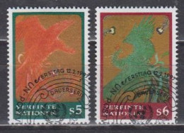 UNO-Wien  220/21 , O  (J 2001) - Used Stamps