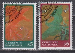 UNO-Wien  220/21 , O  (J 2002) - Used Stamps