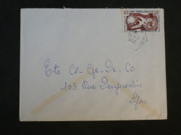 DE9 SAINT PIERRE ET MIQUELON   BELLE  LETTRE  1959  A DIJON +AFFR. HEXAGONAL PLAISANT+++ - Cartas & Documentos