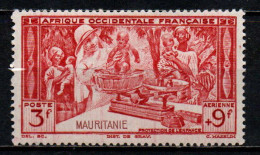 MAURITANIA - 1942 - Nurse Weighing Baby - Native Children’s Welfare Fund - MNH - Neufs