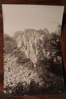 Photo 1890's Le Roc Aux Chiens Bagnoles Tirage Albuminé Albumen Print Vintage - Places