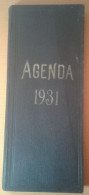 Agenda De 1931   D'un Petit Garage Station Service Avec Entête Magasin Réunis - Sonstige & Ohne Zuordnung
