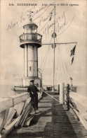 N°115451 -cpa Dunkerque -jerée, Phare Et Mat De Signaux- - Lighthouses