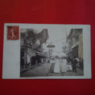 CARTE PHOTO PARIS RUE A IDENTIFIER - Otros Monumentos