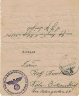 Luftgaupostamt Brüssel FP-Nr. L32245 1940 Feldpost = Flieger Werkstatt - Feldpost 2. Weltkrieg