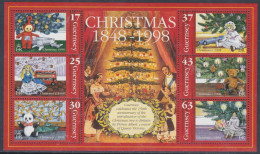 Guernsey Guernesey 1998  Yvertn° Bloc 40 *** MNH  Cote 11 € Noel Kerstmis Christmas - Guernesey