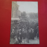 CARTE PHOTO NEVERS PLACE CARNOT CAFE AGRICOLE A GAUCHE - Nevers