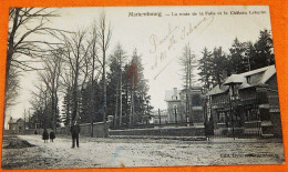 MARIEMBOURG - La Route De La Folie Et Le Château Leborne - Philippeville