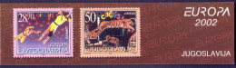 JUGOSLAVIA - EUROPA CEPT - CIRCUS  TIGER  CATS - **MNH - 2002 - Postzegelboekjes