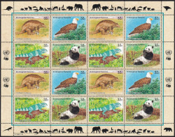 UNO NEW YORK 1995 Mi-Nr. 681/84 Kleinbogen ** MNH - Blocs-feuillets