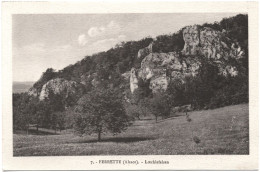 CPA DE FERRETTE  (HAUT-RHIN)  LOECHLEFELSEN - Ferrette