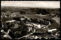 ÄLTERE POSTKARTE WALDBRÖL KREISKRANKENHAUS LUFTBILD OBERBERGISCHES LAND Hospital Fliegeraufnahme Ansichtskarte AK - Waldbroel