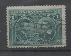 Canada, Used, 1908, Michel 85 - Gebruikt