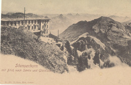 AX 265   C P A - SUISSE - STANSERHORN  MIT BLICK NACH SANTIS UND  GLARNISCH - Stans