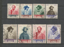 SAN MARINO YVERT NUM. 334/341 SERIE COMPLETA USADA - Used Stamps