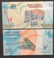 MADAGASCAR 100 ARIARY 2017  PIK 97 FDS - Madagascar