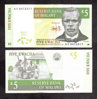 MALAWI 5 KWACHA 1997 PIK 36A FDS - Malawi