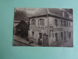 68 - Haut Rhin - Soultz - Restaurant " Au Vieil Armand " - Maurice Staller - Animée - - Soultz