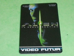 TL6 / Carte Vidéo Futur N° 15 : Alien    SUPERBE         T101 - Video Futur
