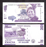 MALAWI 20 KWACHA 2015 PIK 63  FDS - Malawi