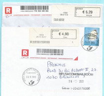 2 BLASTERS Waarvan 1 PP : Postpunt (2010-2012), 6530 THUIN + 6534 GOZEE Op Aanget. Zending - 2000-...