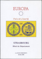 Europa CEPT 1995 France - Frankreich Y&T N°DP2941 à 2942 - PD3084 à 3085 (o) - Format 150*210 - 1995