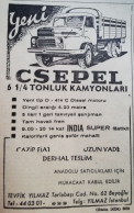 CSEPEL TRUCKS ADVERTISING/ ATTRACTIVE PRICE, LONG TERM, IMMEDIATE DELIVERY-1960 - LKW