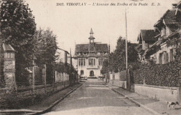 Viroflay (78 - Yvelines) L'Avenue Des Ecoles Et La Poste - Viroflay