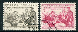 CZECHOSLOVAKIA 1952 October Revolution Used.  Michel 768-69 - Used Stamps