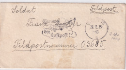 DEUTSCHES REICH 1939 - Feldpostbriefchen Aus Wien Vom 28.12.1939 - Lettres & Documents