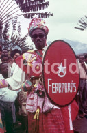 70s FOLK MUSIC SAO TOME E PRINCIPE ETHNIC TRIBE  AFRICA AFRIQUE 35mm DIAPOSITIVE SLIDE NO PHOTO FOTO NB2813 - Diapositives