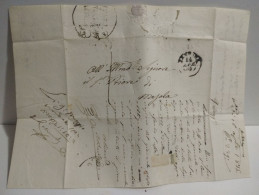 Italy Postal History Letter To Identify. Mesola L'INCORAGGIAMENTO GIORNALE Ferrara 1859 - Non Classificati