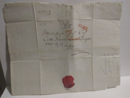 Italy Postal History Letter To Identify.Udine Gorz Gorizia 1851. - Unclassified
