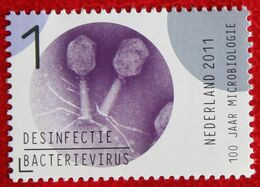 100 Jaar Ned. Vereniging Microbiologie NVPH 2842 (Mi 2878) 2011 POSTFRIS / MNH ** NEDERLAND / NIEDERLANDE / NETHERLANDS - Ongebruikt