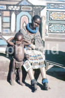 70s TRANSVAAL WOMAN  ETHNIC TRIBE CENTRAL  AFRICA AFRIQUE 35mm DIAPOSITIVE SLIDE NO PHOTO FOTO NB2832 - Diapositives