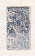 1  Timbre  Oblitéré   Suisse  Jubile De L'union Postale Universelle  N° 79     25c  Switzerland - Gebraucht