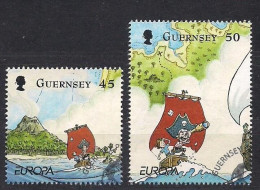 Guernesey Guernsey CEPT 2010 Yvertn° 1307-1308 (o) OblitéréCote 3,80 € - Guernesey