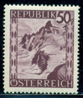1945 Silvretta Alps Mountains,Vorarlberg,Austria,761,50g,violet/MNH - Naturaleza