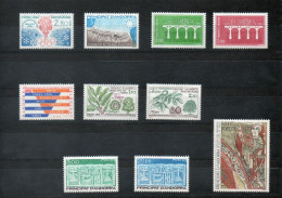 NE - Andorre - 22 - 10 Timbres  Neufs ** - Année 1984 - Ganze Jahrgänge