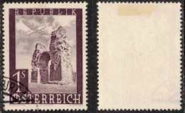 ARCHITECTURE HISTORY HISTOIRE ROMAN ARCH  ARC ROMAIN  AUSTRIA ÖSTERREICH AUTRICHE 1947 MI 823 Sc C48  Flugpost Air Mail - Gebraucht